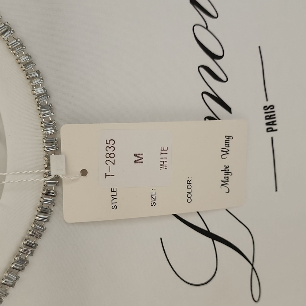 Maybe Wang White T-Shirt - Picture 5 of 7